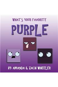 What's Your Favorite Purple