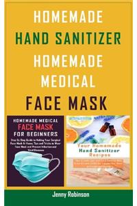 2 Books - Homemade Sanitizer and Homemade Face Mask