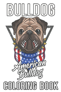 Bulldog American Bulldog Coloring Book