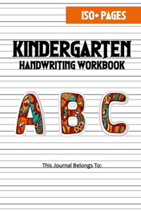 Kindergarten handwriting workbook