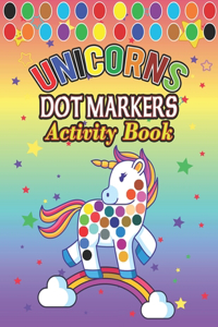 Dot Markers Activity Book Unicorns