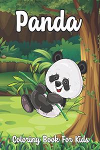 Panda Coloring Book For Kids