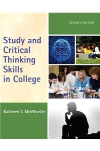 Study and Critical Thinking Skills in College Plus New Mystudentsuccesslab -- Access Card Package