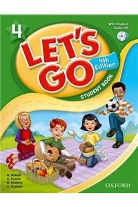 Let's Go: 4: Student Book With Audio CD Pack