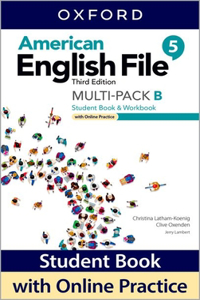 American English File Level 5 Student Book/Workbook Multi-Pack B with Online Practice