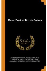 Hand-Book of British Guiana