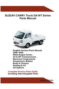 Suzuki Carry Truck DA16T Series Parts Manual