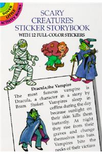 Scary Creatures Sticker Storybook