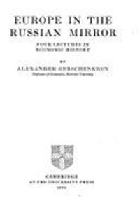 Europe in the Russian Mirror