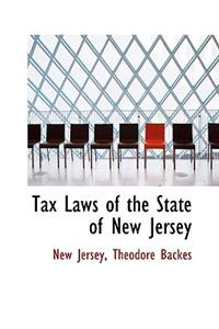 Tax Laws of the State of New Jersey