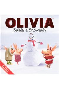 Olivia Builds a Snowlady