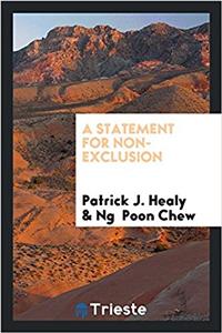 Statement for Non-Exclusion