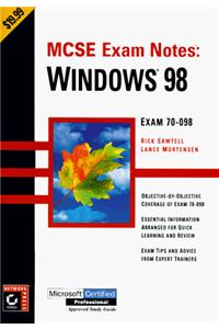 MCSE Exam Notes Windows 98 (Paper Only)