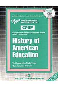 History of American Education