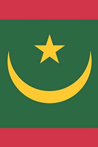 Mauritania Flag Notebook - Mauritanian Flag Book - Mauritania Travel Journal
