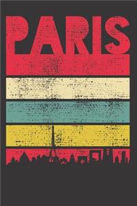 Paris City Skyline Notebook Journal