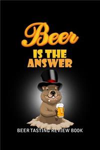 Beer Tasting Review Book