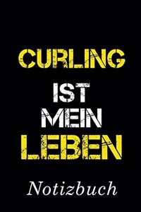Curling Ist Mein Leben Notizbuch