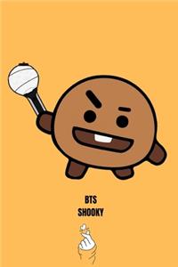 Kpop BTS BT21 Shooky CrunchySquad NoteBook For Girls