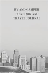 RV and Camper Log Book and Travel Journal