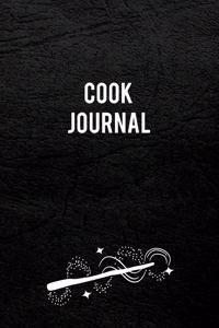 Cook Journal: Blank Line Cook Journal / Planner / Career / Co-Worker / Job Gift (6 x 9 - 110 Wide Pages)