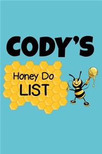 Cody's Honey Do List