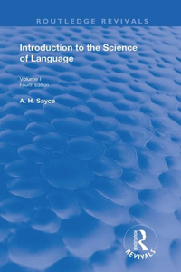 Introduction to the Science of Language