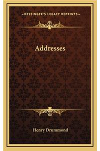Addresses
