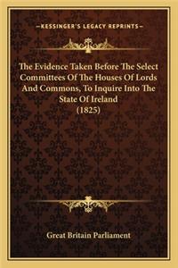 The Evidence Taken Before The Select Committees Of The Houses Of Lords And Commons, To Inquire Into The State Of Ireland (1825)