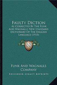 Faulty Diction