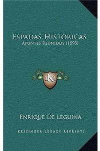Espadas Historicas