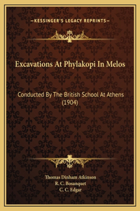 Excavations At Phylakopi In Melos