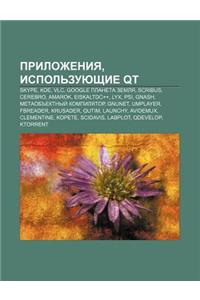 Prilozheniya, Ispol Zuyushchie Qt: Skype, KDE, VLC, Google Planeta Zemlya, Scribus, Cerebro, Amarok, Eiskaltdc++, Lyx, Psi, Gnash