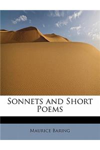Sonnets and Short Poems