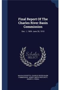 Final Report Of The Charles River Basin Commission
