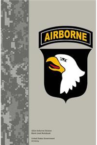 101st Airborne Division Blank Lined Notebook