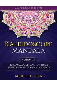 Kaleidoscope Mandala Coloring Book