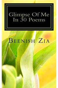 Glimpse Of Me In 30 Poems