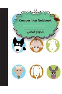 Graph Rued Composition Notebook 8