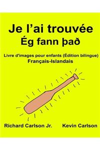 Je l'ai trouvée