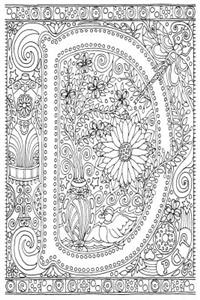 Color My Cover Journal - Creative Alphabet - D