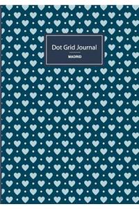 Dot Grid Journal - Hearts