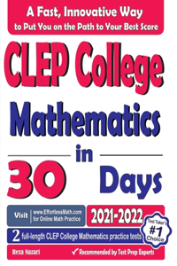 CLEP College Mathematics in 30 Days
