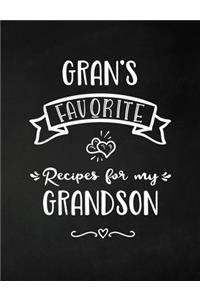 Gran's Favorite, Recipes for My Grandson