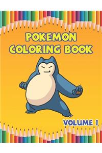 Pokemon Coloring Book Volume 1