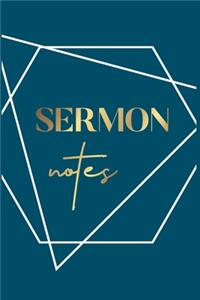 My Sermon Notes Journal