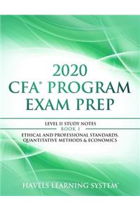 2020 CFA Program Exam Prep Level II