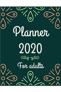 Planner 2020 for adults