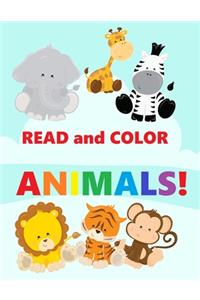 Read and Color Animals!