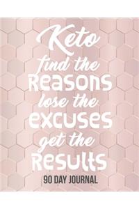 Keto Find the Reasons Lose the Excuses Get the Results